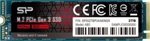 Silicon Power P34A80 2TB M.2 2280 PCI-E x4 Gen3 NVMe