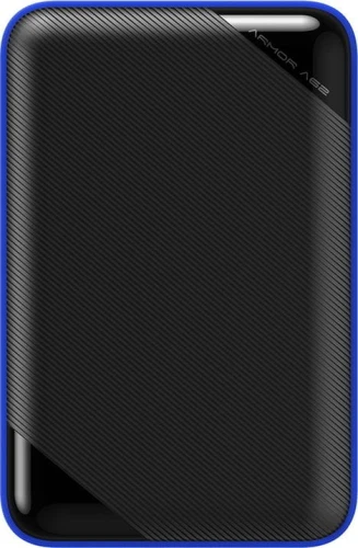 Silicon Power A62 Game Drive 1TB Czarno-niebieski