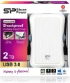 Silicon Power Armor A30 2TB Biały