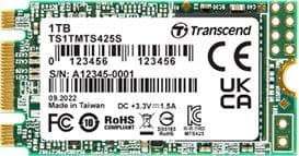 Transcend MTS425S - SSD - 1 TB - intern - M.2 2242 - SATA 6Gb/s