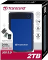 Transcend 25H3B 2TB Czarno-niebieski