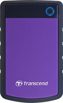 Transcend 25H3 4TB Czarno-fioletowy