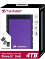 Transcend 25H3 4TB Czarno-fioletowy