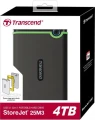 Transcend StoreJet 25M3S 4TB Szary