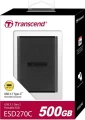Transcend ESD270C 500GB Czarny