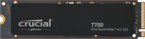 Crucial T700 2TB M.2 2280 PCI-E x4 Gen5 NVMe 2.0