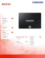 Samsung Dysk SSD 860EVO MZ-76E2T0B/EU 2TB