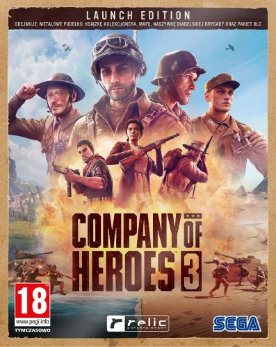 PC Company of Heroes 3 Edycja Premierowa ze steelbookie