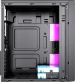 Gembird Midi Tower Fornax M100RGB ATX wentylatory RGB Czarna
