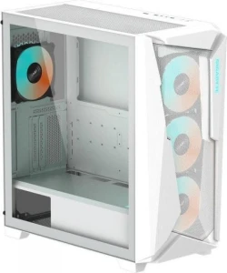 Gigabyte Case|GIGABYTE|C301 GLASS WHITE|MidiTower|Not included|ATX|EATX|MicroATX|MiniITX|Colour White|GB-C301GW