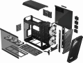 Fractal Design Torrent RGB TG Light Tint Czarny