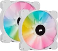 Corsair iCUE SP140 RGB ELITE Performance Biały 3-pack + Lighting Node CORE