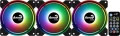 Aerocool Saturn 12F ARGB Pro 3-pack + Hub