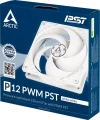 Arctic P12 PWM PST Biały