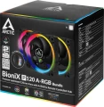 Arctic BioniX P120 A-RGB 3-pack + Hub + Pilot