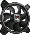 LC-Power 120 mm RGB 2-pack + Pasek LED + Hub + Pilot