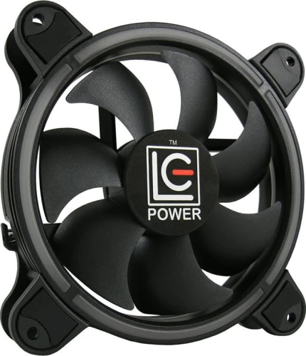 LC-Power 120 mm RGB 2-pack + Pasek LED + Hub + Pilot