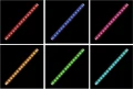 LC-Power 120 mm RGB 2-pack + Pasek LED + Hub + Pilot