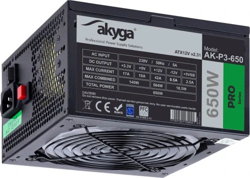 Akyga Pro 650W