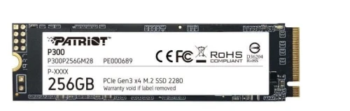 Dysk SSD Patriot M.2 PCIe NVMe 256GB