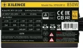 Xilence Power Supply|XILENCE|850 Watts|Efficiency 80 PLUS GOLD|PFC Active|XN340