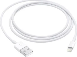 Apple USB-A - Lightning 1 m Biały