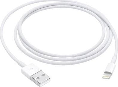 Apple USB-A - Lightning 1 m Biały