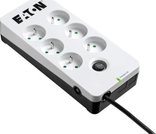 Eaton Protection Box przeciwprzepięciowa 6 gniazd 1 m biała
