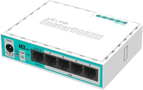 MikroTik RB750R2 HEX LITE
