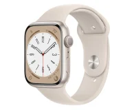 Apple Watch Series 9 GPS aluminium 45 mm S,M księżycowa poświata