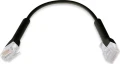 Ubiquiti UBNT UniFi Ethernet Patch Kabel [0,3m, Cat6, UTP, licna, černý]