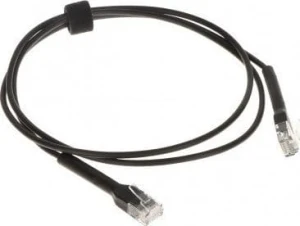 Ubiquiti UBNT UniFi Ethernet Patch Kabel [1m, Cat6, UTP, licna, černý]