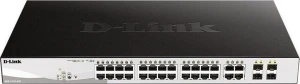 D-Link DGS-1210-24P 24GE PoE 4SFP