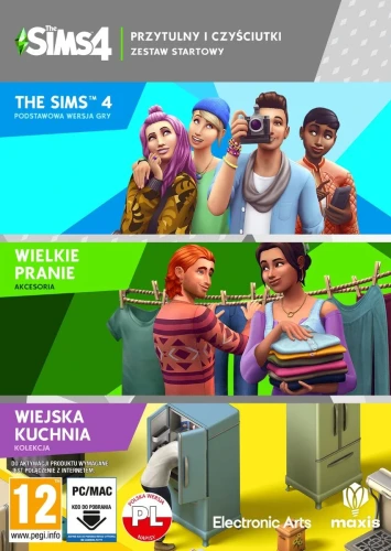 PC The Sims 4 Przytulny i czyściutki zestaw startowy