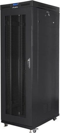 Lanberg FF01-8242-23BL stojąca 19 cali 42U 800x1200 czarna