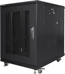 Lanberg FF01-6815-23B stojąca 19 cali 15U 600x800