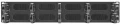 Organizer kabli 19'' 2U Panel szczotkowany Typ B Czarny