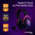 HyperX Cloud Alpha Wireless Czerwone