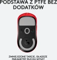 Logitech G Pro X Superlight Red