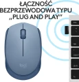 Logitech M171 niebieska