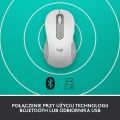 Logitech M650 L Biało-szary Left