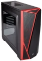 Corsair CARBIDE SERIES SPEC-04 Windowed ATX Mid-Tower Gaming Case - Black/Red