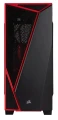 Corsair CARBIDE SERIES SPEC-04 Windowed ATX Mid-Tower Gaming Case - Black/Red