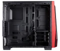 Corsair CARBIDE SERIES SPEC-04 Windowed ATX Mid-Tower Gaming Case - Black/Red
