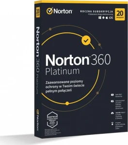 Norton 360 Platinum 20 urządzeń 12 miesięcy