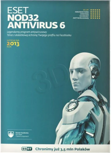ESET NOD32 Antivirus 1 urządzenie 12 miesięcy