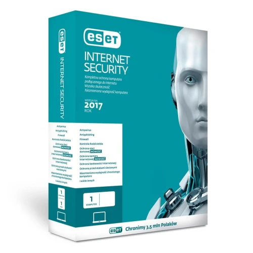 ESET Internet Security 1 urządzenie 24 miesiące