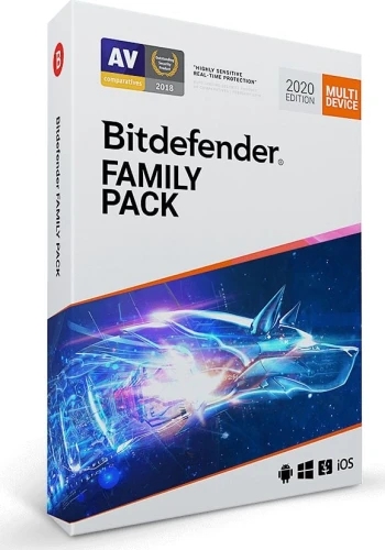 Bitdefender Pakiet Rodzinny 2020 15 urządzeń 12 miesięcy