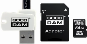 GoodRam All in One MicroSDXC 64 GB Class 10 UHS-I/U1