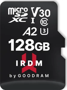 GoodRam IRDM M2AA MicroSDXC 128 GB Class 10 UHS-I/U3 A2 V30